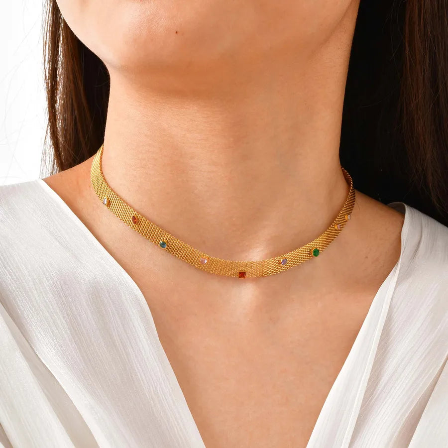 Luzia Necklace - acessórios luxo minimalista Línia Portugal