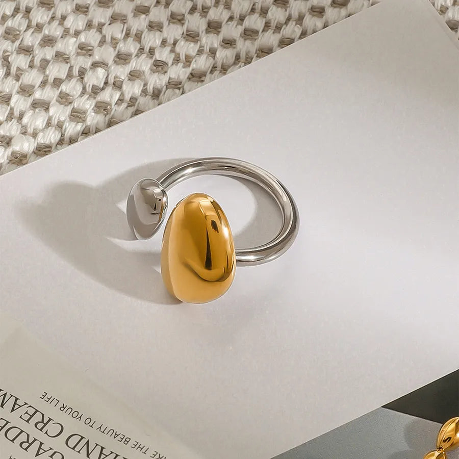 Olyra Ring - acessórios luxo minimalista Línia Portugal