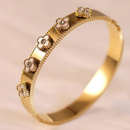 Flower Bracelet - acessórios luxo minimalista Línia Portugal