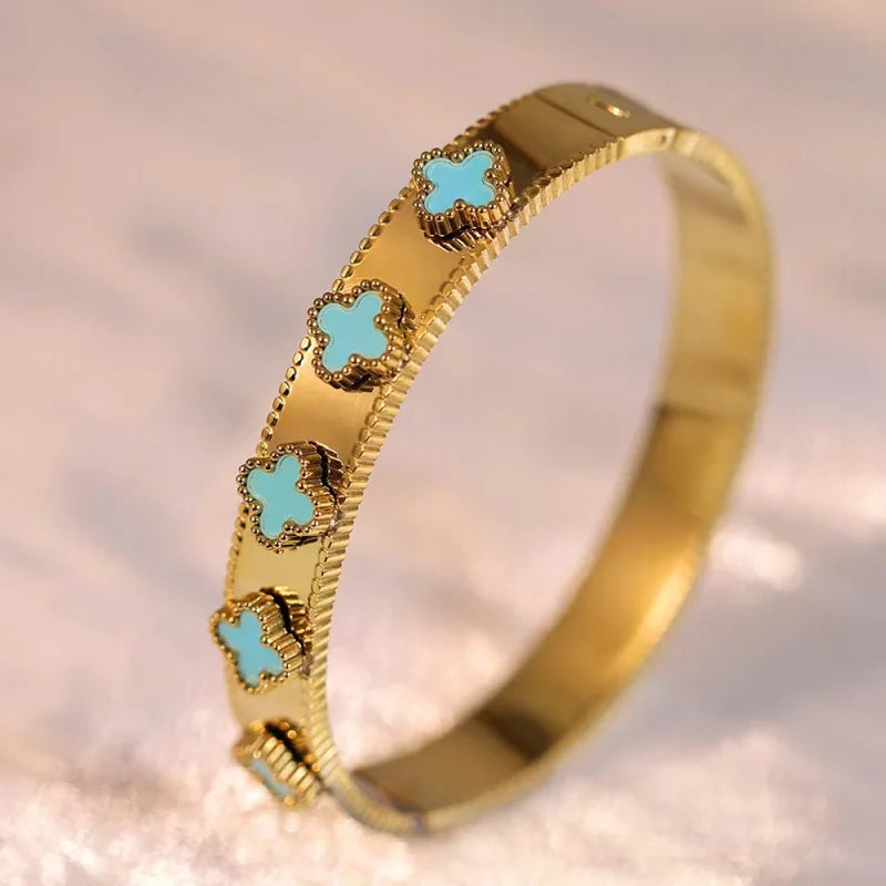 Flower Bracelet - acessórios luxo minimalista Línia Portugal