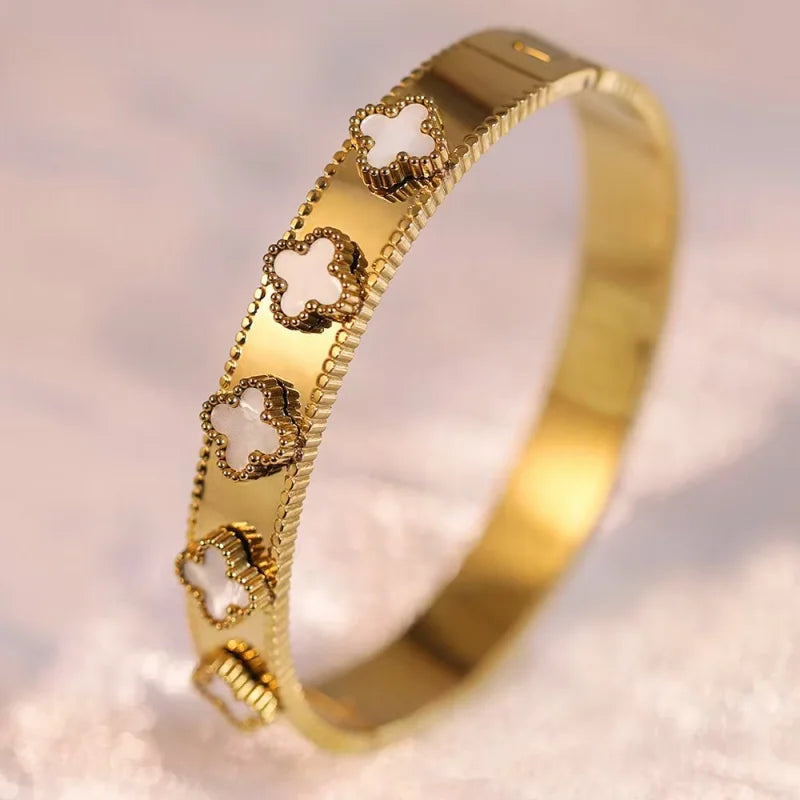 Flower Bracelet - acessórios luxo minimalista Línia Portugal