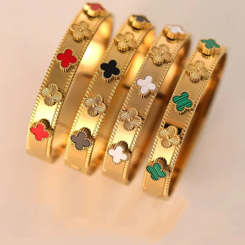 Flower Bracelet - acessórios luxo minimalista Línia Portugal