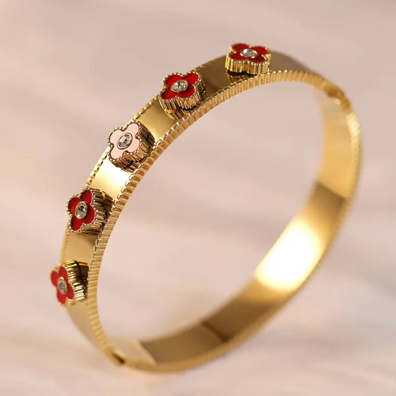 Flower Bracelet - acessórios luxo minimalista Línia Portugal