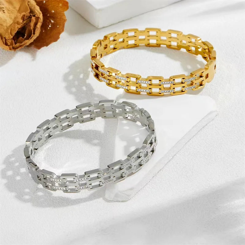 Nayra Bracelet - acessórios luxo minimalista Línia Portugal