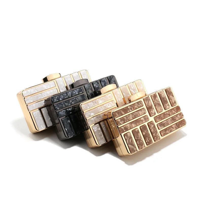 Evening Clutch - acessórios luxo minimalista Línia Portugal