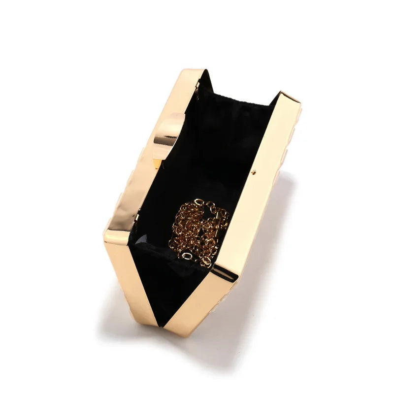 Evening Clutch - acessórios luxo minimalista Línia Portugal