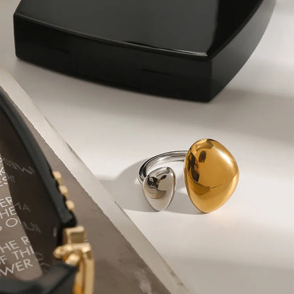 Olyra Ring - acessórios luxo minimalista Línia Portugal