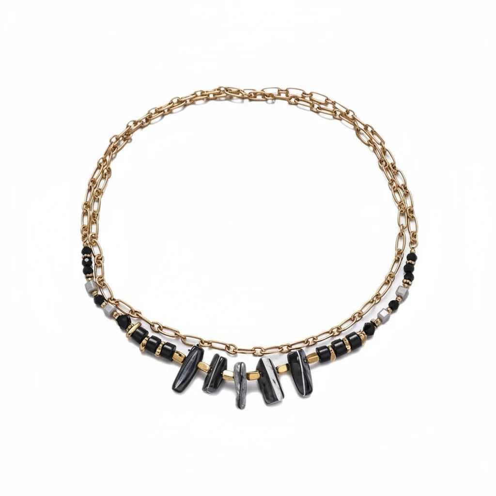 Taina Necklace - acessórios luxo minimalista Línia Portugal