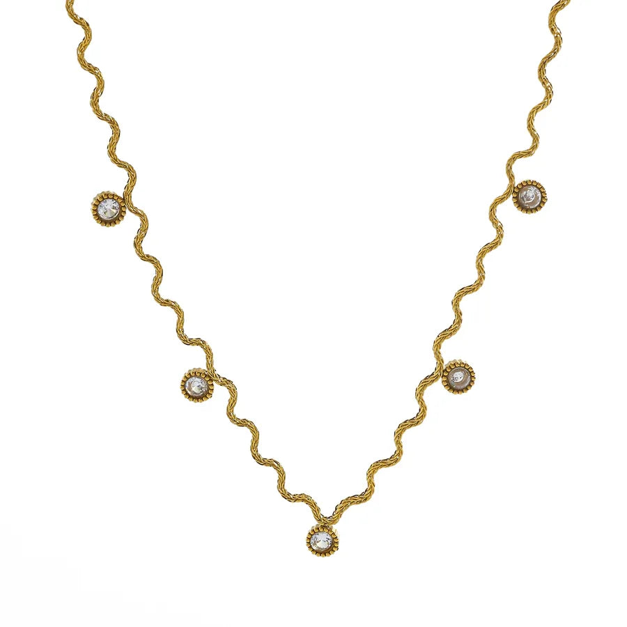 Cyrella Necklace - acessórios luxo minimalista Línia Portugal