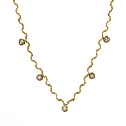 Cyrella Necklace - acessórios luxo minimalista Línia Portugal