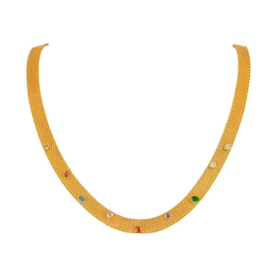 Luzia Necklace - acessórios luxo minimalista Línia Portugal