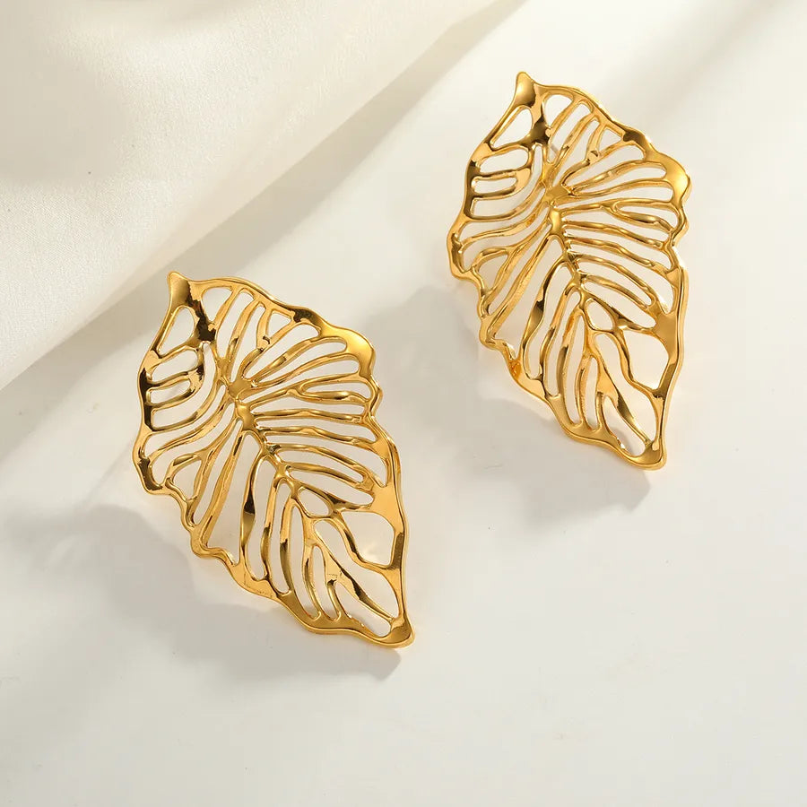 Leafé Earrings - acessórios luxo minimalista Línia Portugal