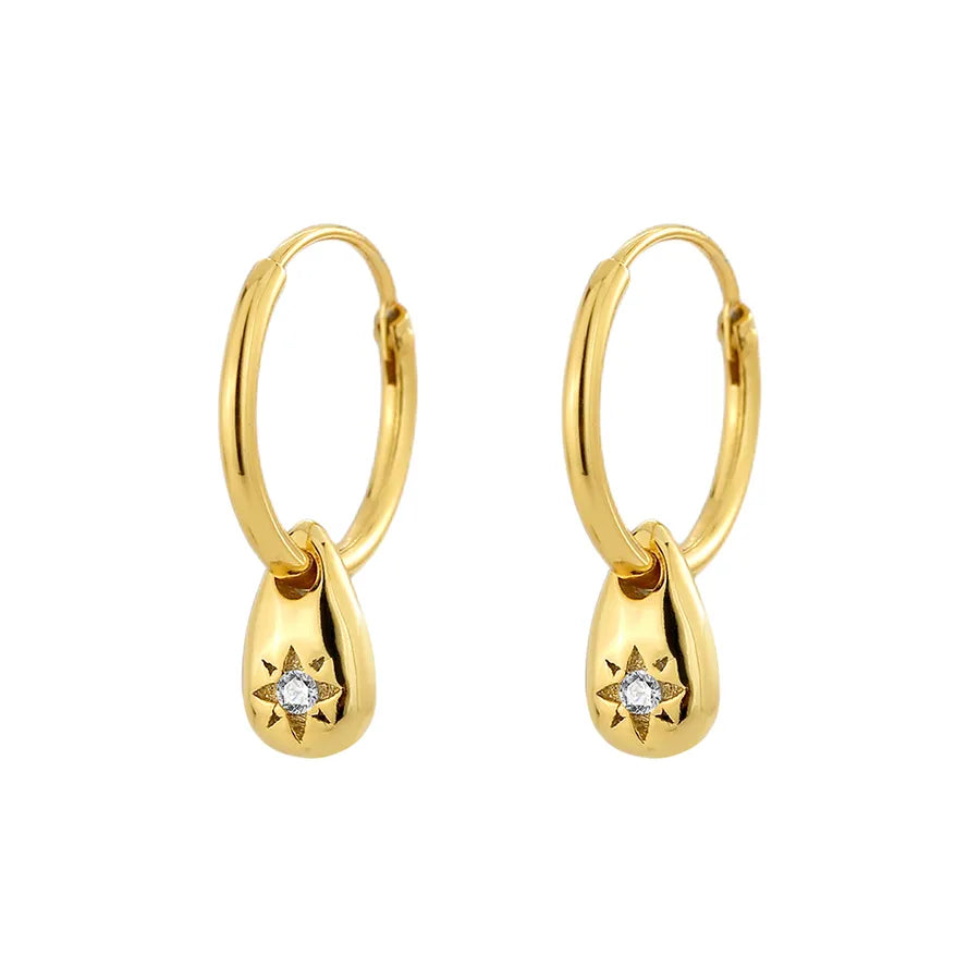Stellara Earrings - S925 - acessórios luxo minimalista Línia Portugal