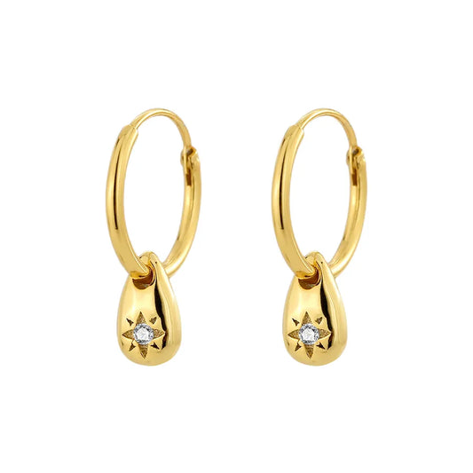Stellara Earrings - S925 - acessórios luxo minimalista Línia Portugal