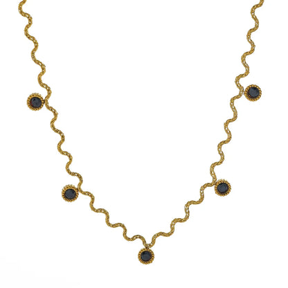 Cyrella Necklace - acessórios luxo minimalista Línia Portugal